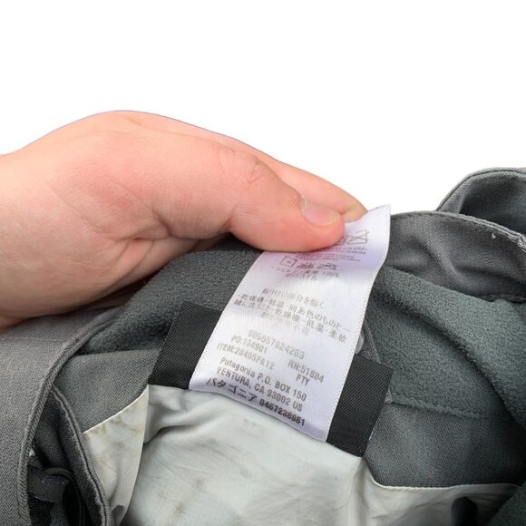 Rare 2012 Patagonia Tres Parka Smoulder Blue Medium - Picture 8 of 15